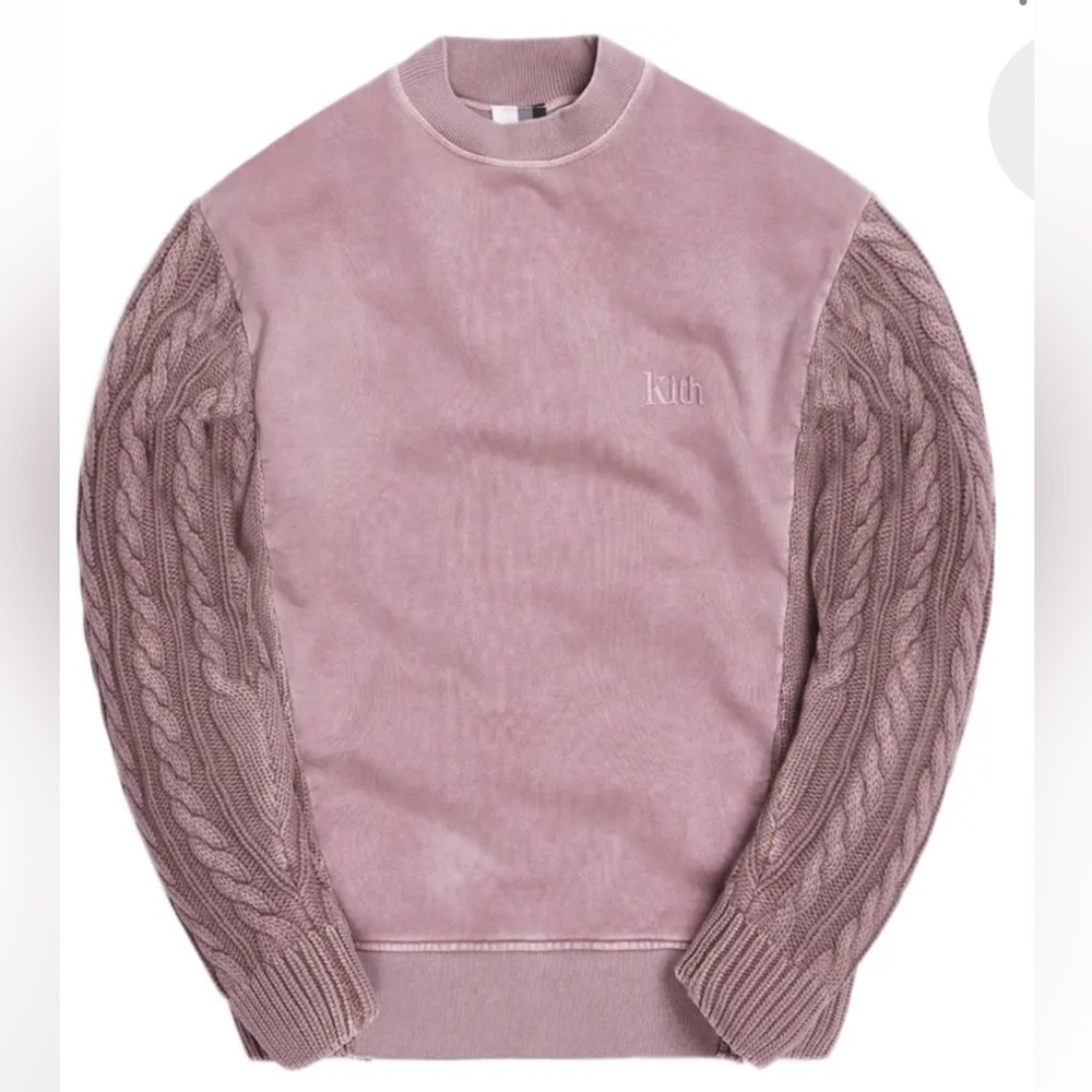 KITH combo knit crew winter 2020